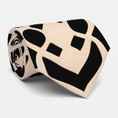 Afrikanisches Marokko Gegeometrisches Muster Krawatte (Gerollt)