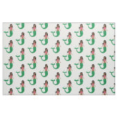 afrikanisches Meerjungtier Stoff (Fat Quarter (45,7 x 55,9 cm))