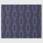 Afrikanisches Modern Ethnic Pattern Papier Geschenkpapier (Flach)