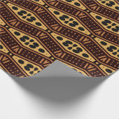 Afrikanisches Modern Mudtuch Wrapping Paper Geschenkpapier (Ecke)