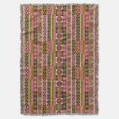 Afrikanisches Motiv-bunter dekorativer Decke (Vorderseite Vertikal)