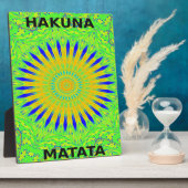 Afrikanisches Motiv-Design in der Printwerbung für Fotoplatte (Seite)