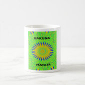 Afrikanisches Motiv-Design in der Printwerbung für Kaffeetasse (Mittel)