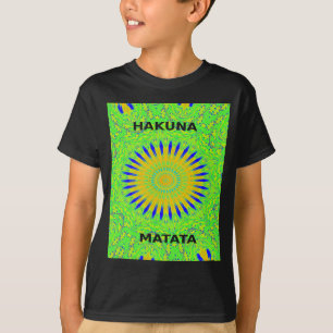 Afrikanisches Motiv-Design in der Printwerbung für T-Shirt