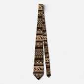 Afrikanisches Motiv, Tiere, horizontale Krawatte (Vorderseite)