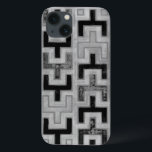 Afrikanisches Mudcloth Textil mit geometrischen Mu iPhone 13 Hülle<br><div class="desc">Dieser Druck wurde von Norman Wyatt, Jr. im Stil eines afrikanischen Lehmtuchs gemacht. Der aus Mali stammende Schlammstoff ist ein Zeichen kultureller Identität. Zeigen Sie Ihre Liebe von globalen Kultur- und geometrischen Mustern, indem Sie diesen Ausdruck erwerben!</div>