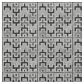 Afrikanisches Mudcloth Textil mit geometrischen Mu Stoff (Muster)