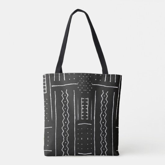 Afrikanisches Mudtuch Tasche (Rückseite)