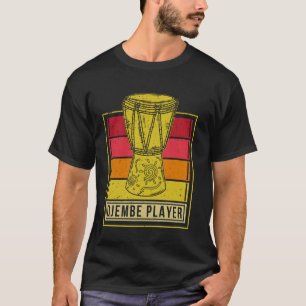 Afrikanisches Musikinstrument Djembe Ethnic conga  T-Shirt