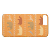 Afrikanisches Muster Case-Mate iPhone Hülle (Rückseite (Horizontal))