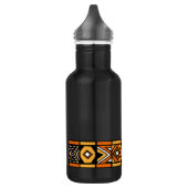 Afrikanisches Muster Edelstahlflasche (Links)