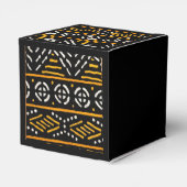 Afrikanisches Muster - Gefälligkeitsboxen Geschenkschachtel (Rückseite)