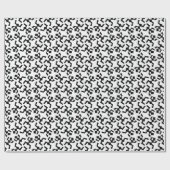 afrikanisches Muster Geschenkpapier (Flach)