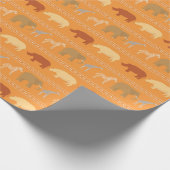 afrikanisches Muster Geschenkpapier (Ecke)