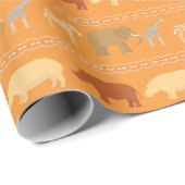 afrikanisches Muster Geschenkpapier (Rolleneckpunkt)