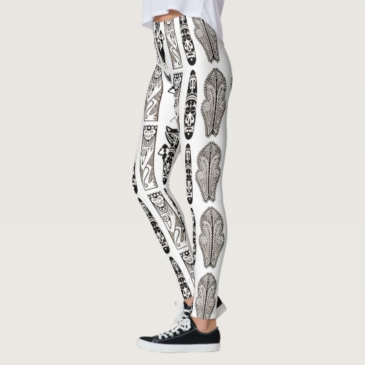 afrikanisches Muster Leggings (Links)