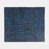 Afrikanisches Muster (Mali) | Fleecedecke (Vorderseite (Horizontal))