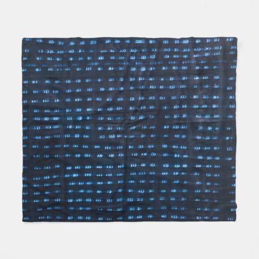 Afrikanisches Muster (Mali) | Fleecedecke (Vorderseite (Horizontal))