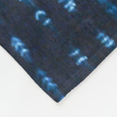 Afrikanisches Muster (Mali) | Fleecedecke (Ecke)