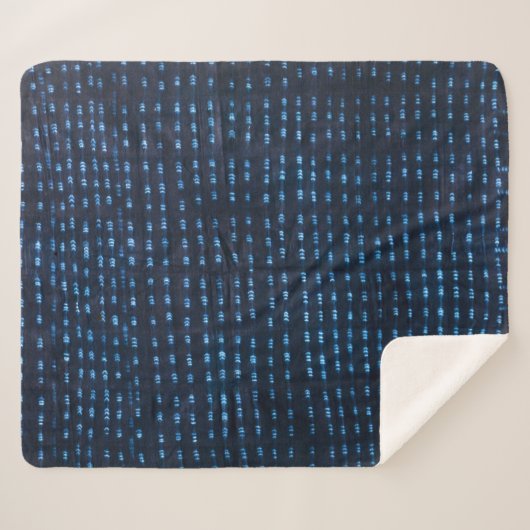 Afrikanisches Muster (Mali) | Sherpadecke (Vorderseite (Horizontal))