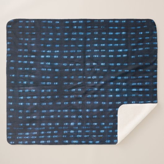 Afrikanisches Muster (Mali) | Sherpadecke (Vorderseite (Horizontal))