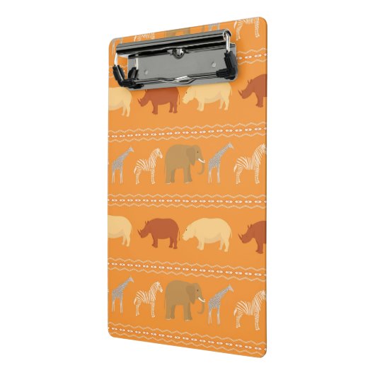 Afrikanisches Muster Mini Klemmbrett (Gewinkelt2)