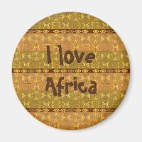 afrikanisches Muster mit Adinkra-Simbols