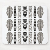 Afrikanisches Muster Mousepad (Vorne)
