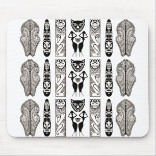 Afrikanisches Muster Mousepad