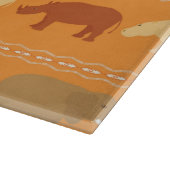 Afrikanisches Muster Schneidebrett (Ecke)