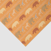 Afrikanisches Muster Seidenpapier (Ausschnitt)