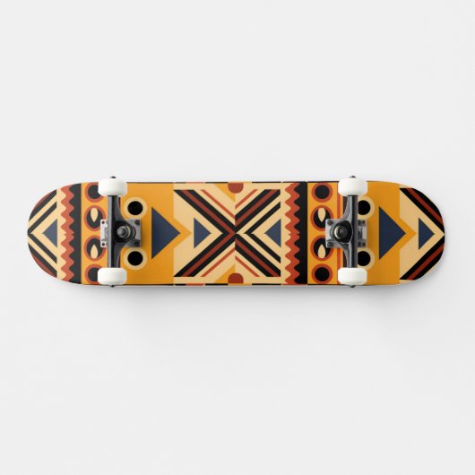 Afrikanisches Muster Skateboard (Horizontal)