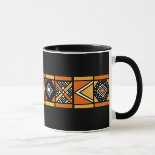 Afrikanisches Muster Tasse