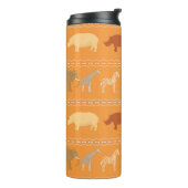 Afrikanisches Muster Thermosbecher (Nach links gedreht)