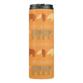 Afrikanisches Muster Thermosbecher (Rückseite)