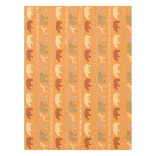 Afrikanisches Muster Tischdecke (Vorderseite)