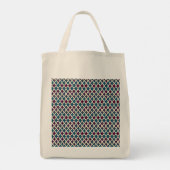 Afrikanisches Muster Tote Bag Tragetasche (Rückseite)