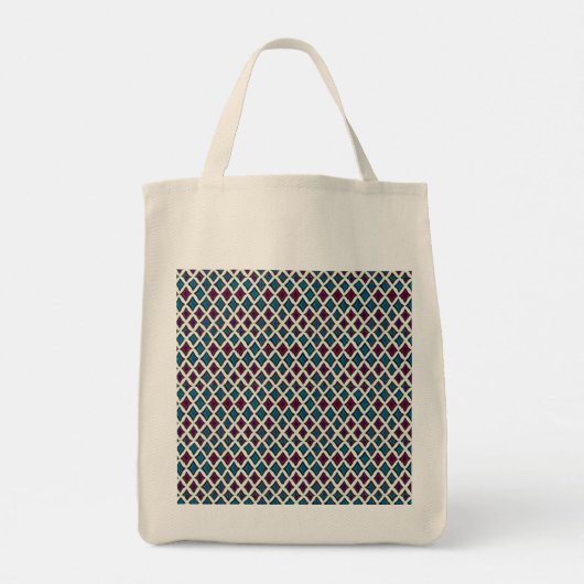 Afrikanisches Muster Tote Bag Tragetasche (Rückseite)