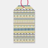 Afrikanisches Mustergeschenk Geschenkanhänger (Vorderseite)
