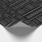 Afrikanisches Musterpapier Geschenkpapier (Ecke)