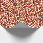 Afrikanisches Musterpapier Geschenkpapier (Ecke)