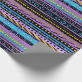 Afrikanisches Musterpapier Geschenkpapier (Ecke)