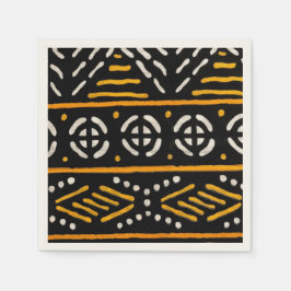 Afrikanisches Musterpapier Napkins Serviette