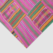 Afrikanisches Musterteppichpapier Seidenpapier (Ausschnitt)