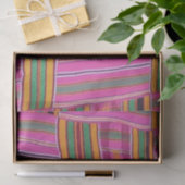 Afrikanisches Musterteppichpapier Seidenpapier (Geschenk)