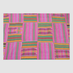 Afrikanisches Musterteppichpapier Seidenpapier