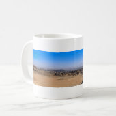 Afrikanisches Namibia-Wüstenpanorama Kaffeetasse (Vorderseite Links)