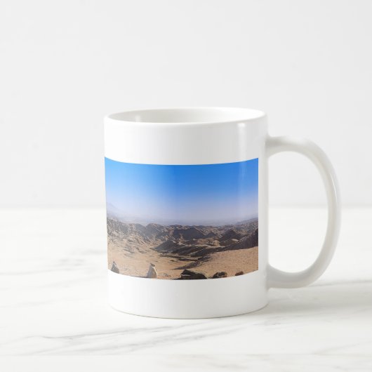 Afrikanisches Namibia-Wüstenpanorama Kaffeetasse (Rechts)