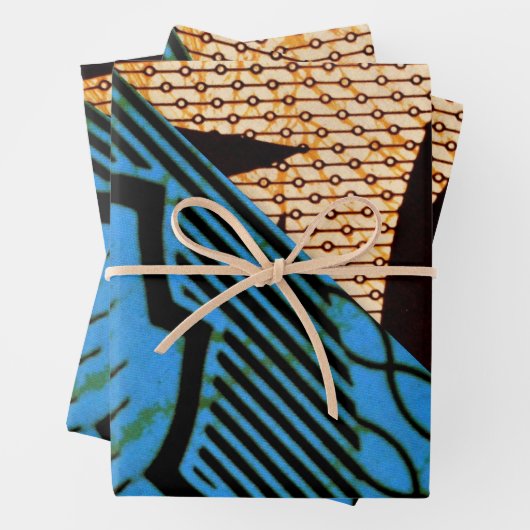 Afrikanisches Papier für Druckgeschenke (Beispiel)