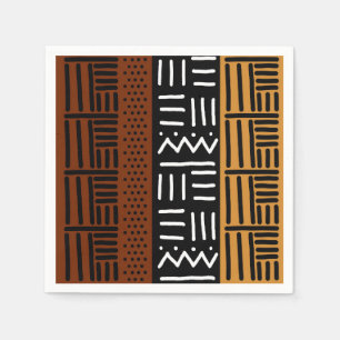 Afrikanisches Party, Hochzeit von Napkins Serviette